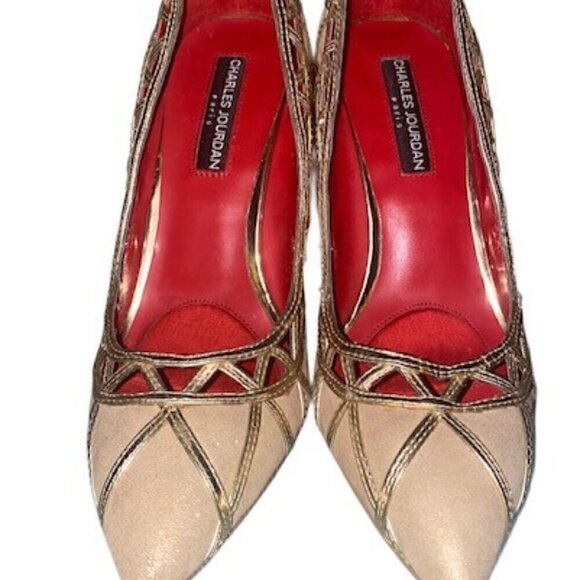 NEW Charles Jourdan 4" Stilletos- LT53P - Picture 1 of 5